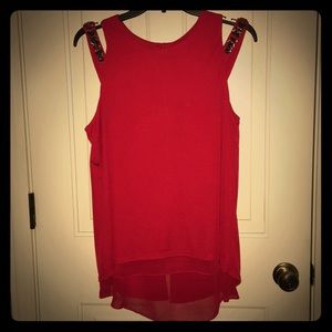Worthington Cherry Cordial Tank Top